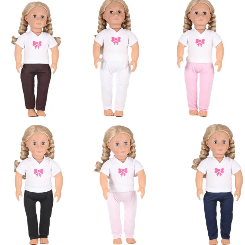 Фото 6 популярных стилей одежда для малышей белая футболка с изображением куклы Nenuco и