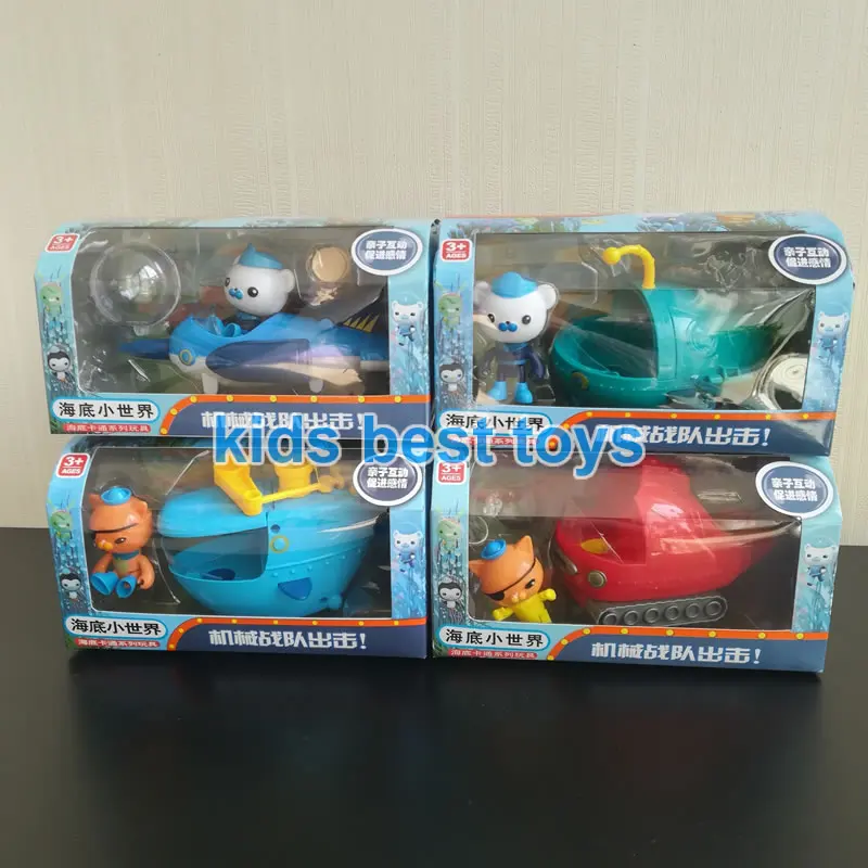 Подводная лодка Octonauts модель корабля Gup A B C D F с фигурками детские игрушки в
