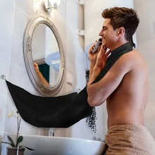 2 Colors Practical Trimming Catcher Beard Wrap Umbrella Razor Blade Catch Cape Waterproof Adult Overall Hair Scarf Cloth