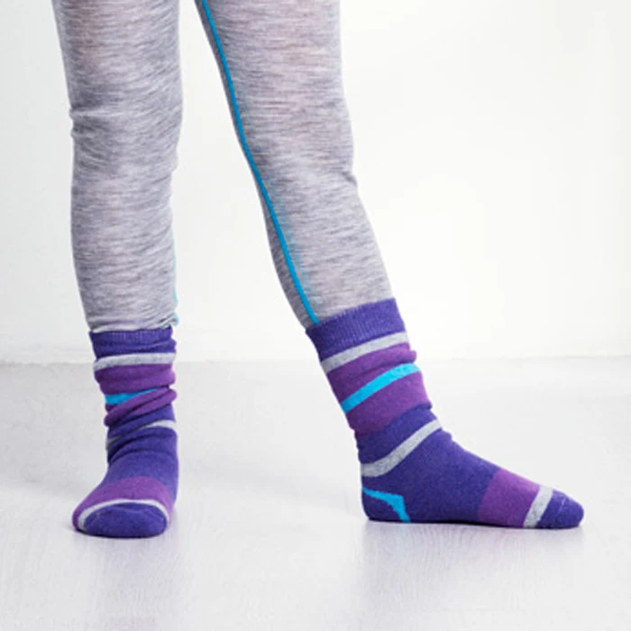 Winter merino wool thick warm sock kids outdoor thermal wool socks for 2 12 years old