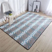 Фланелевый художественный ковер с принтом для гостиной, спальни, Противоскользящий коврик для пола, геометрические модные медленно отскоченные ковры, коврики