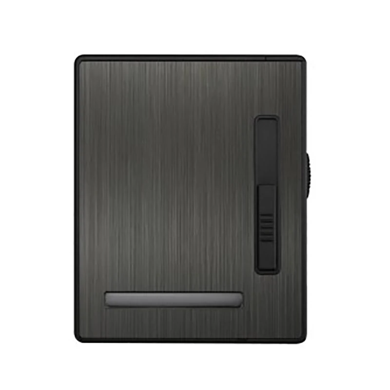 

Portable Cigarette Boxes Case Usb Windproof Flameless Electric Cigar Electronic Charging Cigarette Lighter No Gas