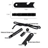 EDC – outil multifonction 7 en 1 Portable de survie en plein air, sifflet d'urgence, boussole, clé, règle, corde, étui étanche, stylo ► Photo 2/5