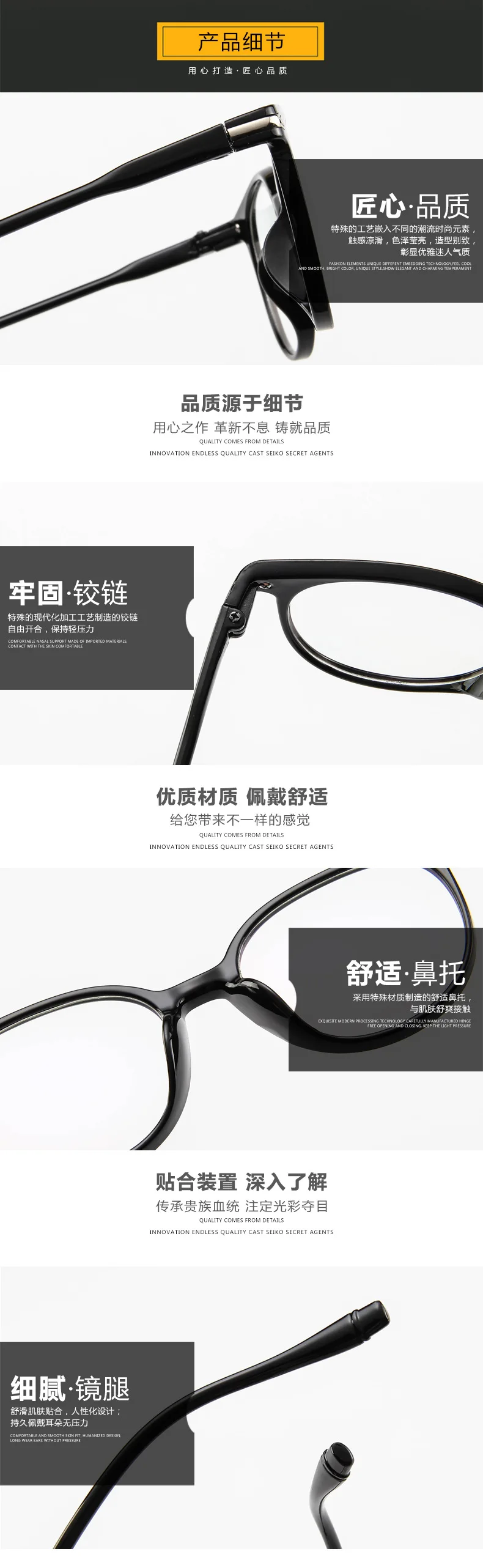 Милые прозрачные/поддельные очки, оправа без диоптрических новых круглых очков, женские модные круглые очки, оправа для женщин