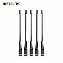 Retevis – antenne à Gain élevé RHD 701 femelle VHF UHF pour Kenwood Baofeng UV5R SMA F S 888 RT5R RT5 RT7 5 pièces
