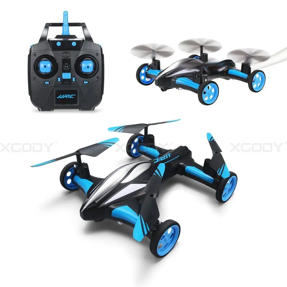 H23 RC Quadcopter Drone Flying Car 2.4Ghz 6-Axis gyro One-Key Return Headless Mode Remote Control Helicopter Drone Toys