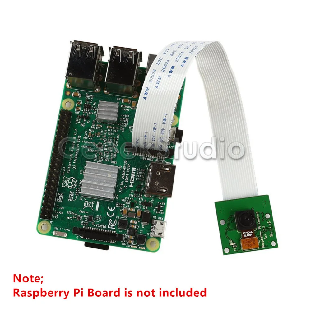 Плата модуля камеры 5 Мп веб-камера для Raspberry Pi 4B 1080p 720p 3/2 Модель B/4 B | Компьютеры и