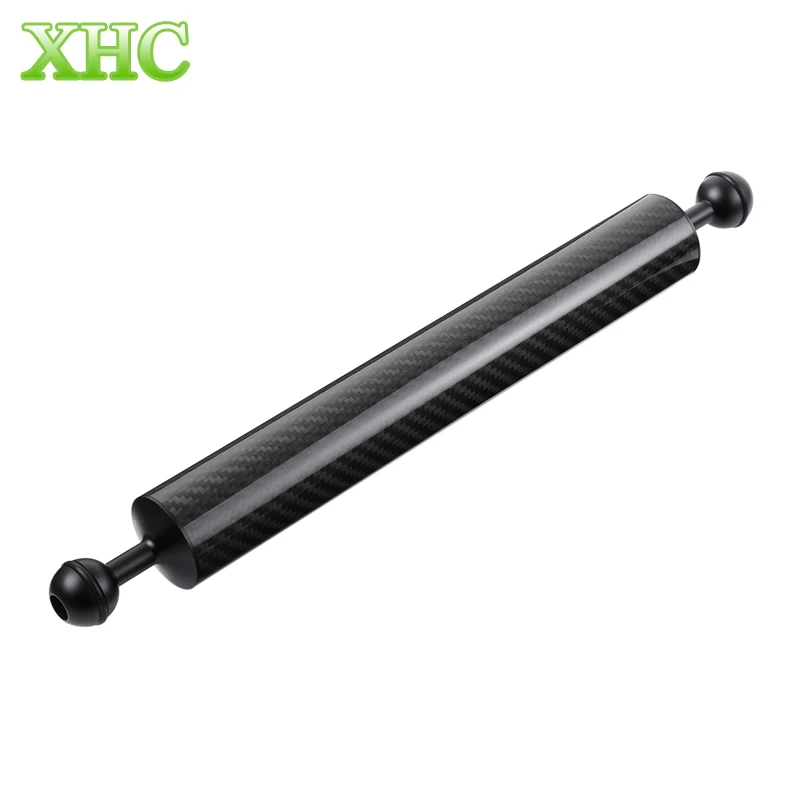 

PULUZ Carbon Fiber Camera Float Buoyancy Aquatic Arm 200g 300g 350g 400g Buoyancy Dual Ball Diving Camera Floating Arm Bar