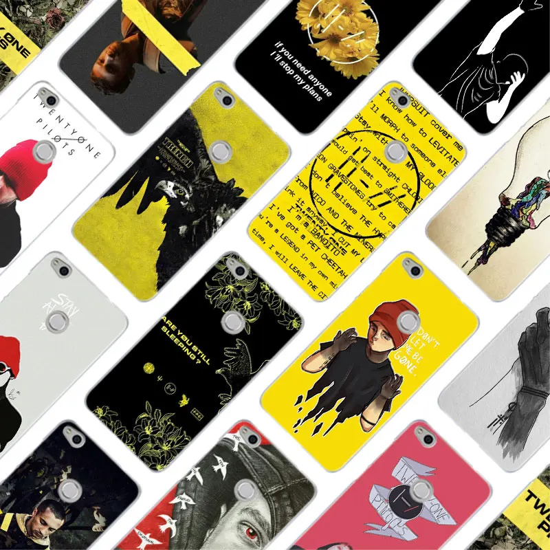 

MLLSE Twenty One Pilots Fashion Case Cover for Huawei NOVA 3 3i 4 Honor V20 8X 8A 7A Pro 7X 7C 7S 8 9 10 Lite Play Cover
