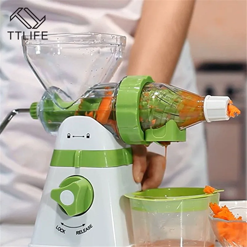

TTLIFE Household Fruit Squeezer Manual Fruit Processor Multifunction Manual Fresh Orange Lemon Juicer Vegetable Fruit Gadgets