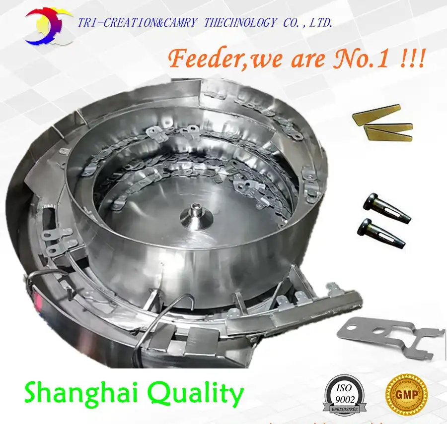Vibratory Bowl Feeder For Metal Slice Sus304 Automatic Cap Vibrate