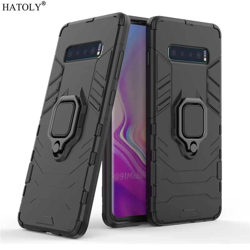 

For Samsung Galaxy S10 Plus Case Cover for Samsung Galaxy S10 Plus Finger Ring Phone Case Armor Case For Samsung Galaxy S10 Plus