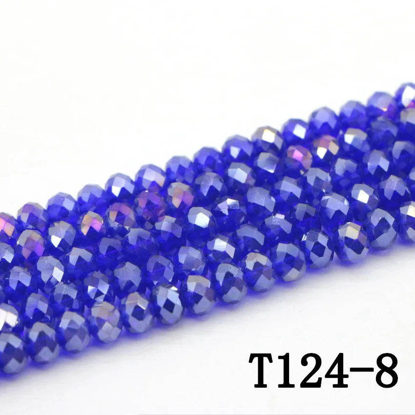 8 Natural dark blue Croatia crystal beads (4)(1)