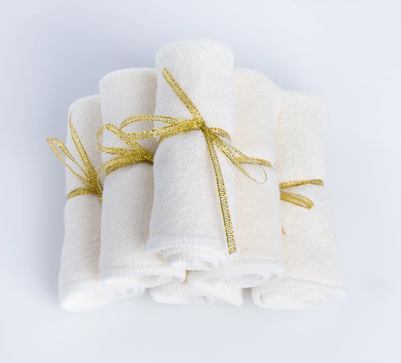 Murah Bambu 100% Tisu Clearance Handuk Yang Dapat Dicuci Dapat Digunakan Kembali Tisu Bayi Bernapas Super Penyerapan
