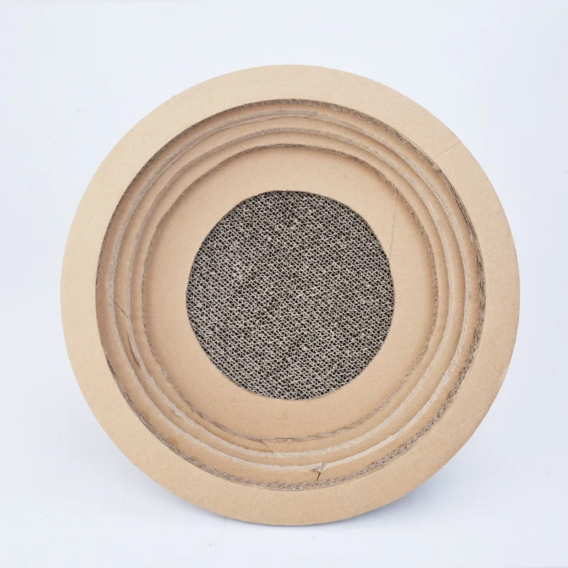 

Upgraded Corrugated Paper Cat Nest Cat Scratch Board Bowl Litter Pet Toy Corrugated Pape Mint Claw Plate Comfortable Cat Home