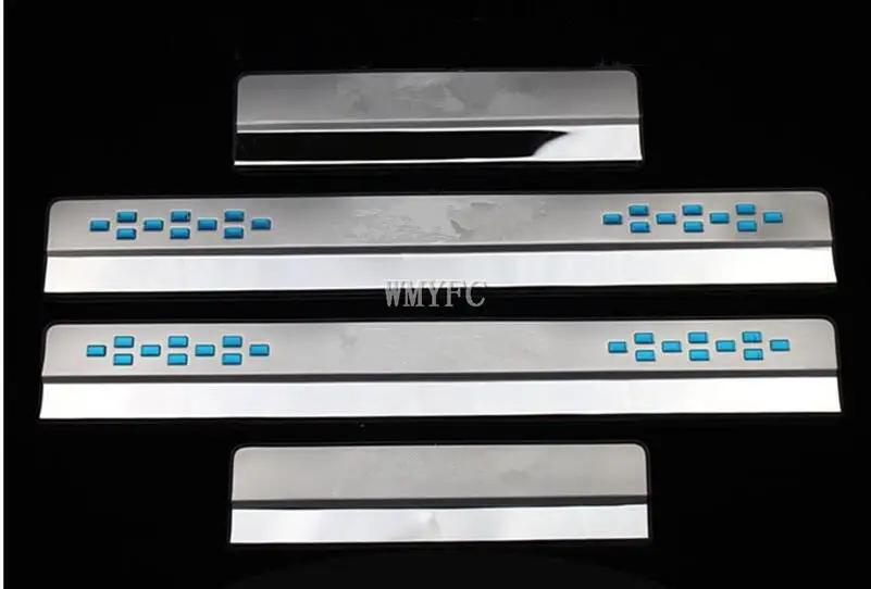 

Car Styling For Toyota RAV4 RAV 4 2013 2014 -2018 Stainless Steel OuterDoor Sill Protector Pedal Scuff Plate Cover 4pcs