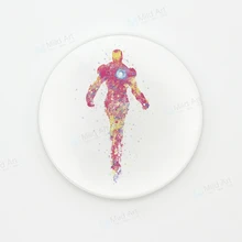 Акварель Мститель Бесконечность войны супергерой Бэтмен поп фильм керамические подставки креативные дети мальчик настольные аксессуары для кухонного бара Pad