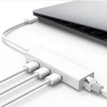 

To Ethernet Adapter for Mac IOS Android PC Network Cards USB 3.0Network Hub Ethernet LAN Card RJ45 External Card USB Lan