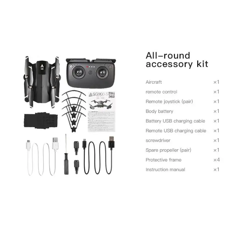 VODOOL SG900-S gps Quadcopter gps местоположение Управление приложениями с помощью параметров 1080 P HD Камера автоматический возврат WI-FI FPV дрона с дистанционным управлением интеллигентая(ый) после