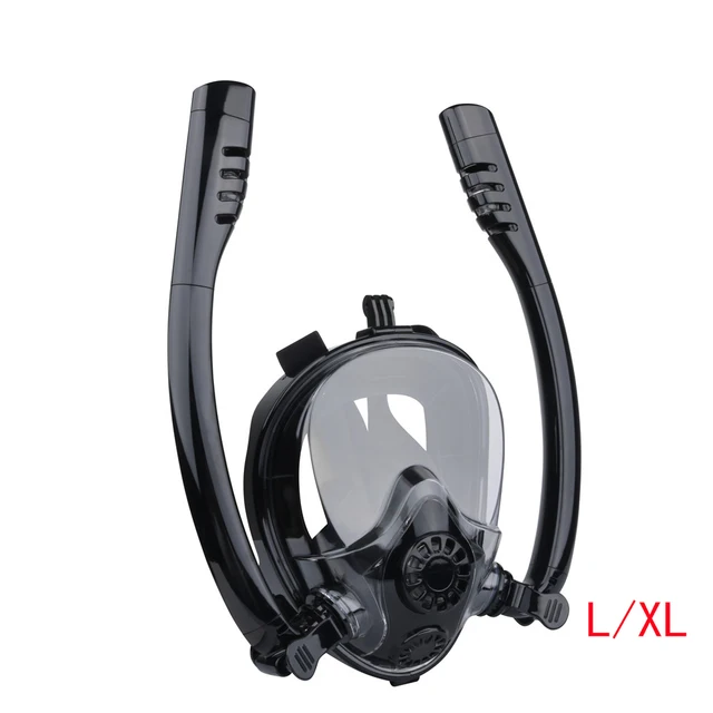 2019 Professional Diving Masks Underwater One way Circulating Breathing