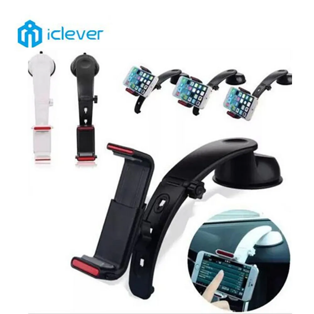 iClever Universal Car Dashboard Mobile Mount Car Stand Phone Holder Sticky Car Kit