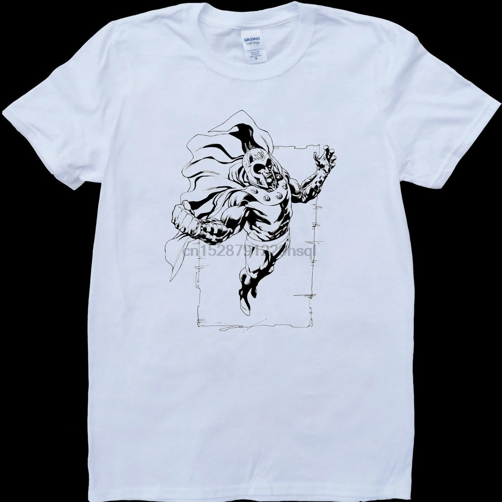 

X Men Magneto White Custom Made T Shirt Cool Casual Pride T Shirt Men Unisex New Fashion Tshirt Loose Size Top Ajax Funny Tops