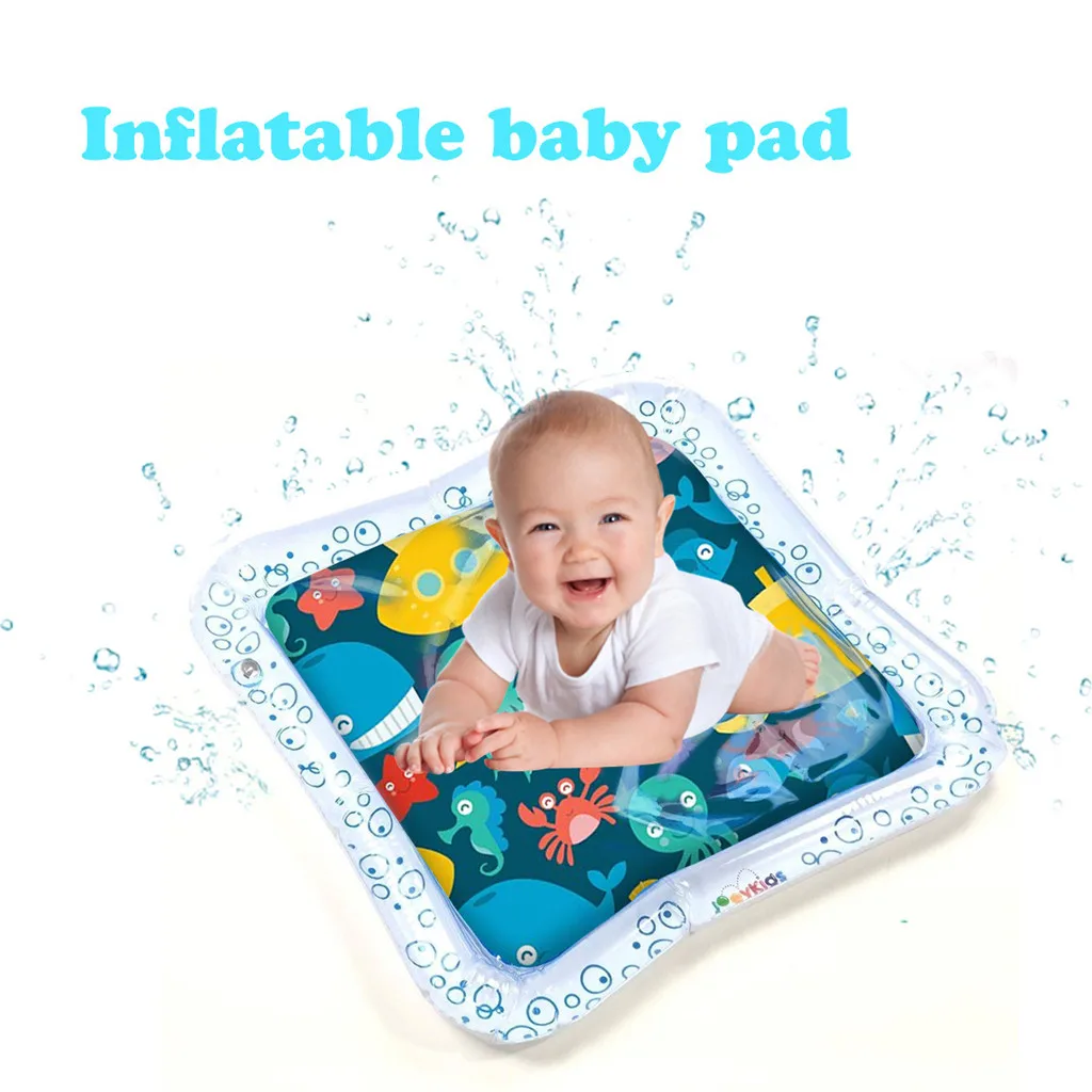 

Baby water game pad inflatable thick PVC suitable for baby a fun outdoor game with water inflatable pad Game pad