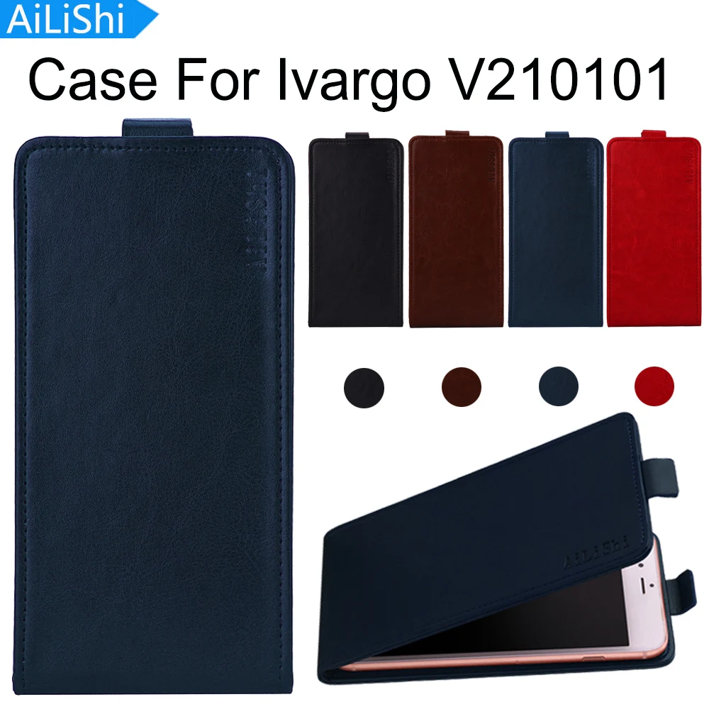 

AiLiShi Factory Direct! In Stock For Ivargo V210101 Case PU Flip Leather Case Exclusive 100% Special Phone Cover Skin+Tracking