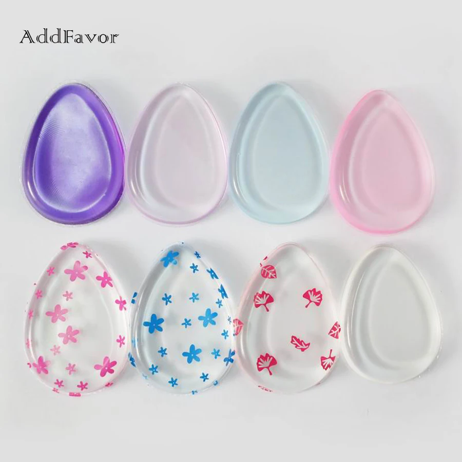 Addfavor 1 pcs لينة سيليكون إسفنج مسحوق تجميل الوجه مؤسسة كريم الوجه التجميل مخدة منتفخة من السيليكون أساسيات الجمال ماكياج أداة