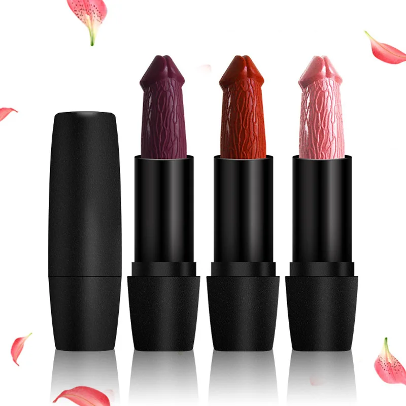 Women Matte Lipstick Waterproof Long Lasting Makeup Mushroom Head Lip Stick Cosmetics MH88