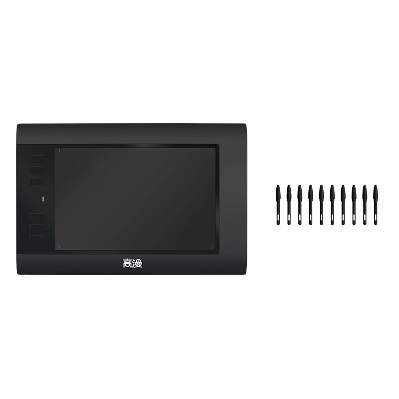 Цифровой планшет GAOMON 860T 8 " графический с 10 сменными наконечниками|tablet digital|usb draw