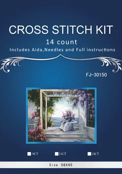 

Top Quality Beautiful Lovely Counted Cross Stitch Kit Similar DIM dmc anchor windows flowers