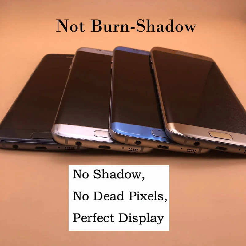 

ORIGINAL 5.5'' SUPER AMOLED Display With Frame For Samsung Galaxy S7 Edge Display G935F G935 G935FD LCD Touch Screen Digitizer