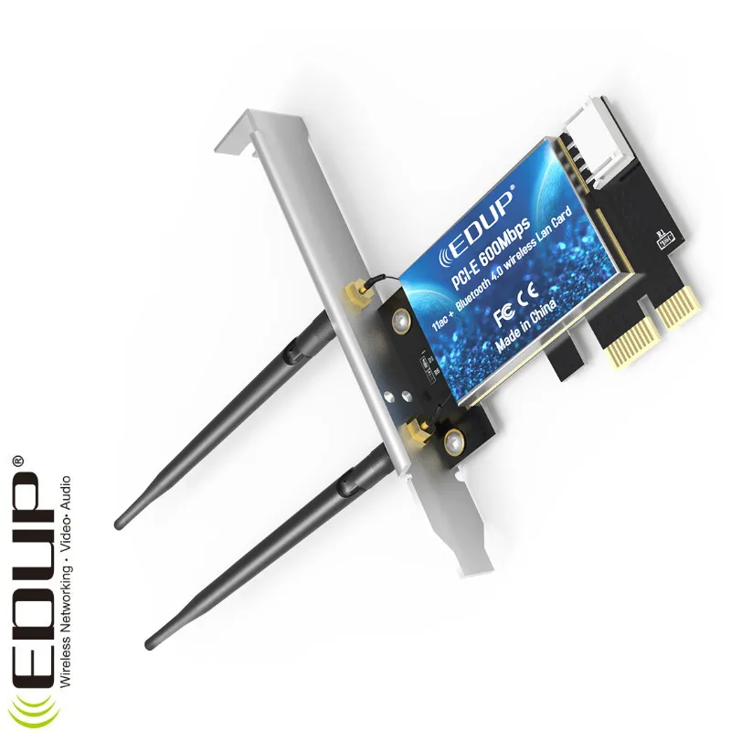 AC1200Mbps Wi-Fi с Bluetooth адаптер PCI Express с 2* 5dBi антенной ноутбук Wi-Fi карта Ethernet USB wifi адаптер 1200 Мбит/с