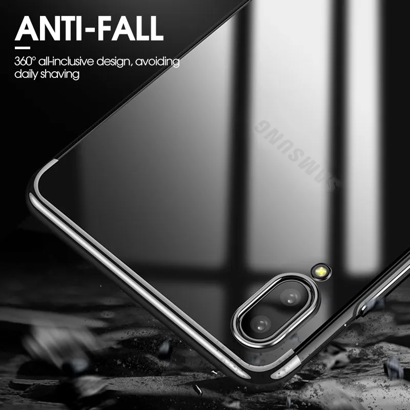 Чехол из ТПУ с покрытием для Samsung Galaxy M40 M 40 A60 A 60 M30 M20 M10 прозрачный чехол Samsun 30 20
