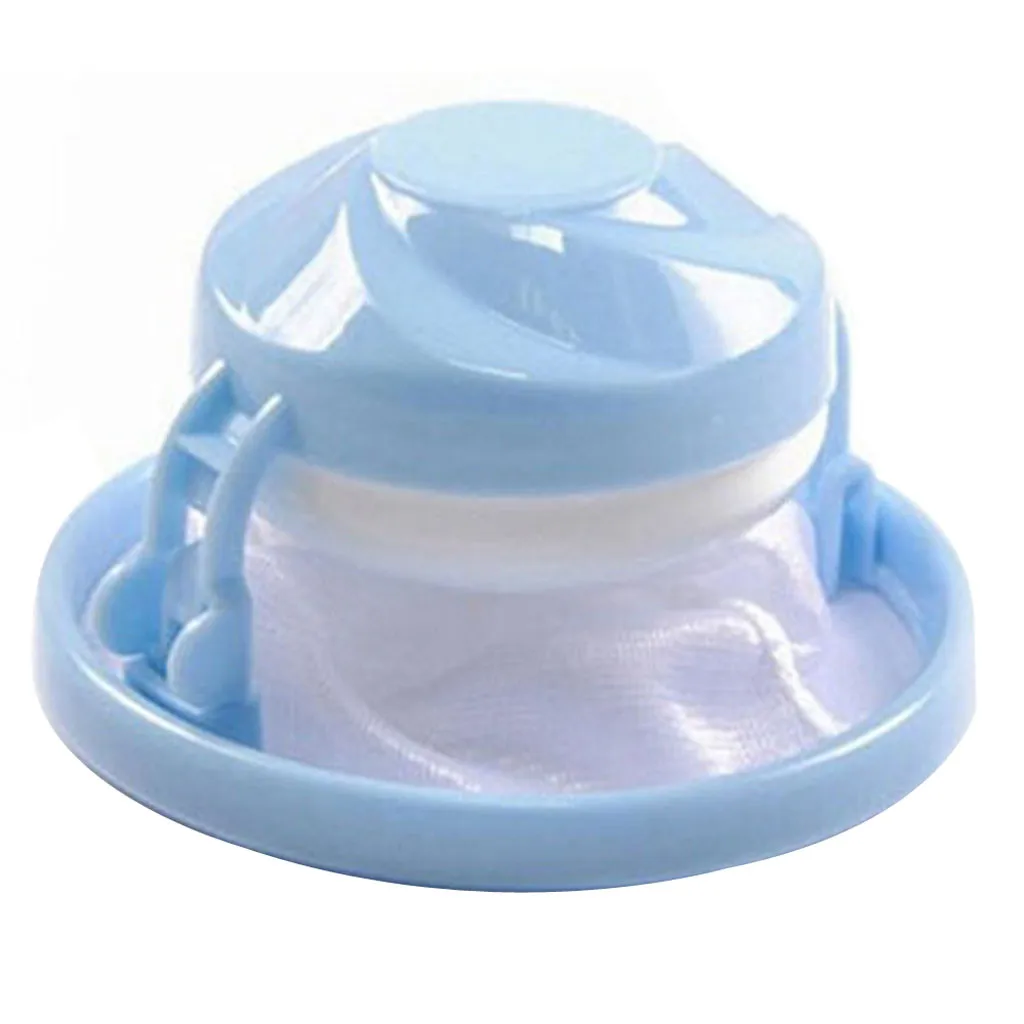 

Home Floating Lint Hair Catcher Mesh Pouch Washing Machine Laundry Filter Bag Y