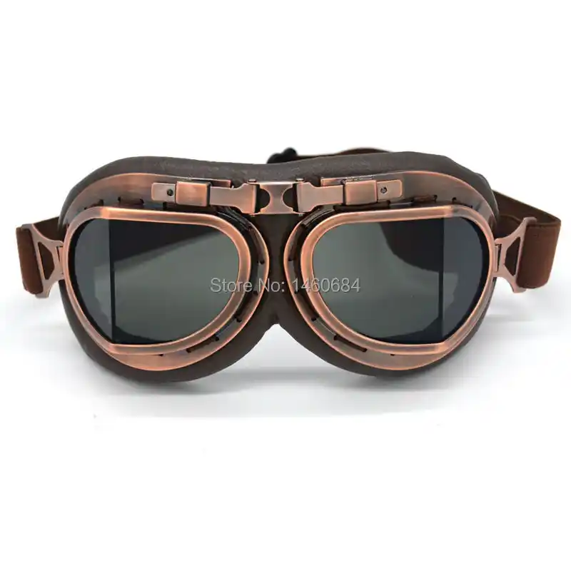 Evomosaヴィンテージ第二次世界大戦飛行ゴーグル屋外スポーツゴーグルメガネモトクロスバイクダートバイク Atv Flying Goggles Glasses For Motorcyclemotocross Goggles Glasses Aliexpress