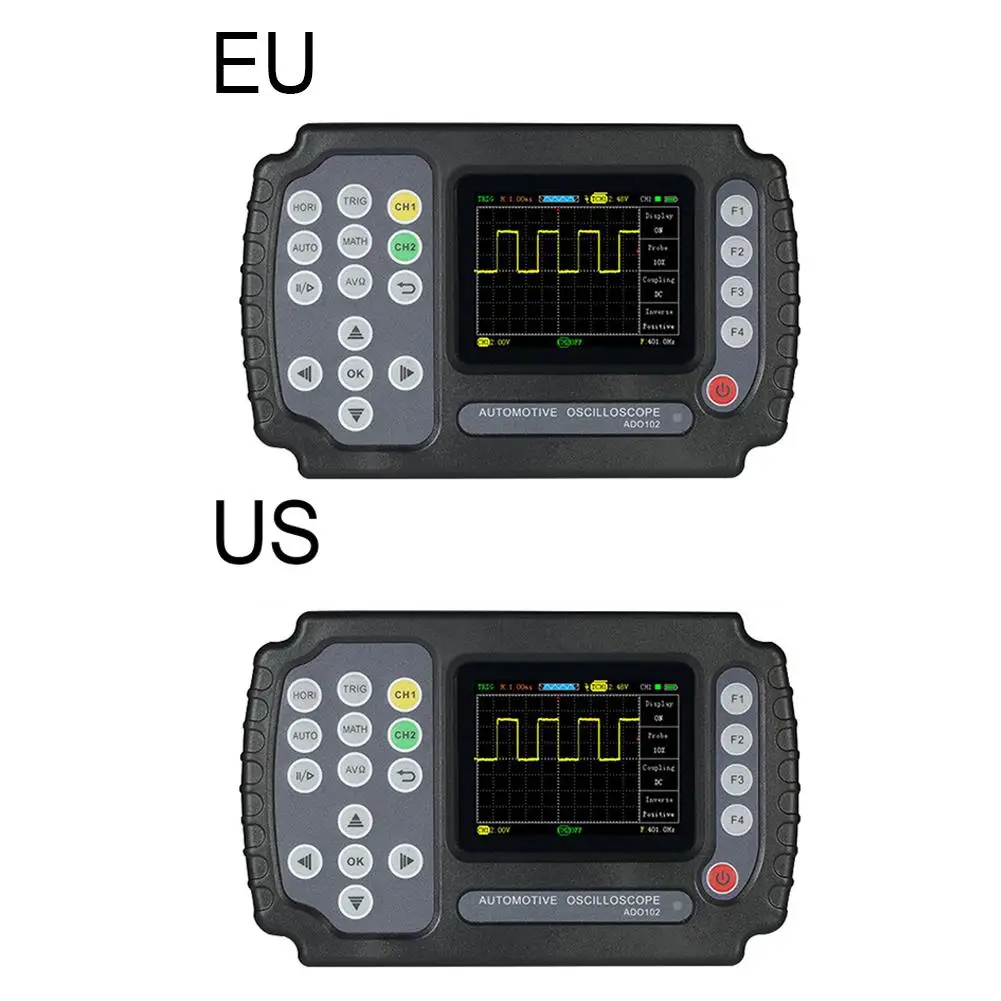 

Powerful 2 Channel Handheld Digital Automotive Oscilloscope Digital Multimmeter AC100-240V For Engineering Measurement Tool