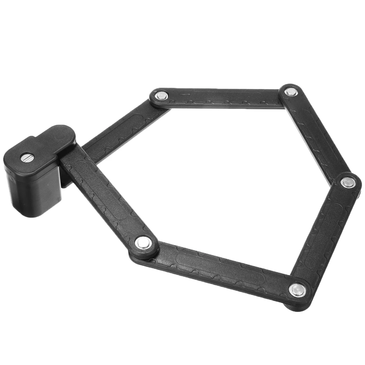 Bike Anti-Theft Folding Lock Black Bicycle Motorcycle Lock Cycle MTB Bike Security Lock Bicycle Accessories