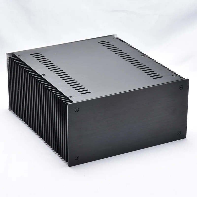 Caixa para Amplificador de Alumínio Versão em Branco Invólucro para Amplificador Caixa Faça Você Mesmo 240*120*271mm - Image 2