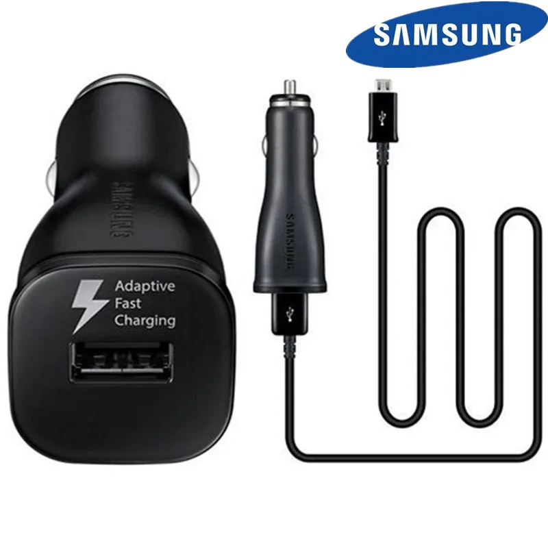 

Original Samsung galaxy car charger adaptive fast charging s8 s9 plus s6 s7 edge a8 a6 a5 a3 a7 j2 j3 j4 j5 j7 j6 note 5 8 9 s4
