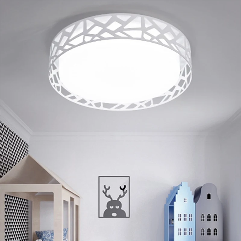 24 Вт круглый потолочный светильник AC90-260V Lampara 3 цвета переключаемый для гостиной спальни теплый белый/холодный белый