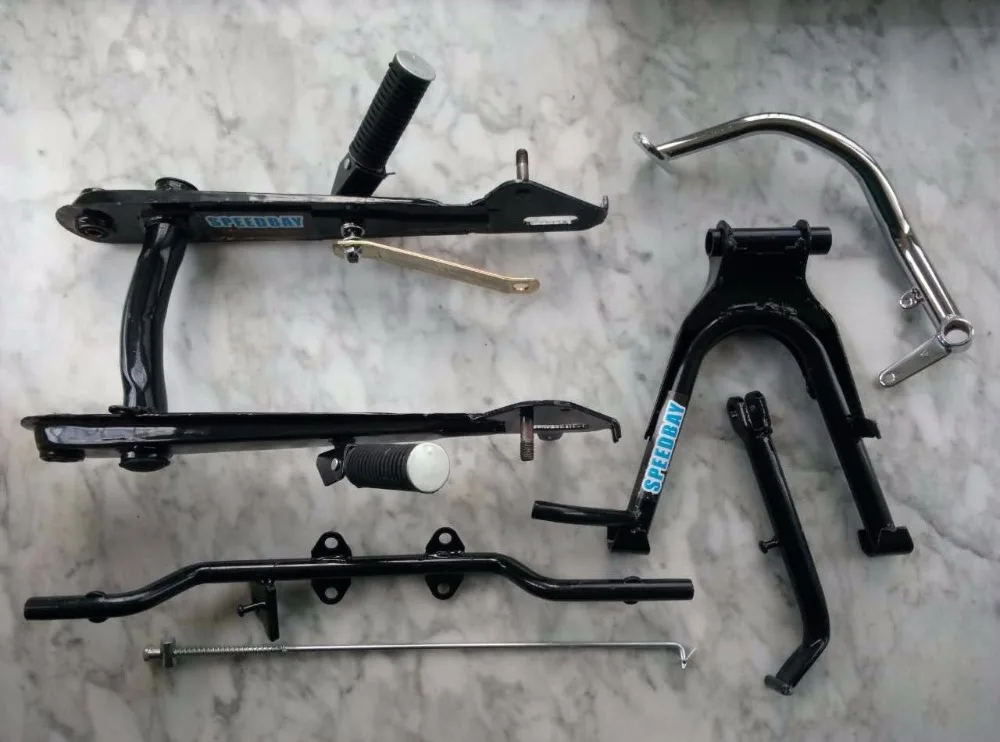 

JIALING JH70 Side Kickstand Support Rear Motorcycle Swingarm And Brake Pedal