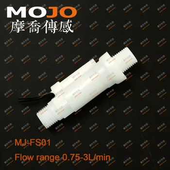 

2020 MJ-FS01(5pcs/lot) G1/4" Thread Flow Switch With Magnet And Reed Switch Plastic Shell Liquid Water Flow Sensor Switch