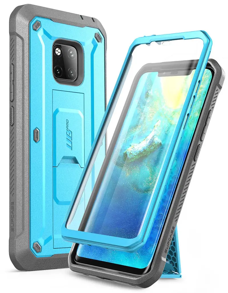 Rugged Protective Case with Built-in Screen Protector