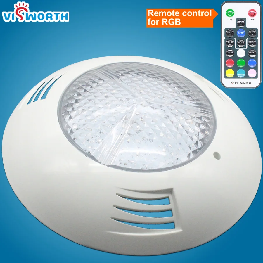 AC/DC 12V Underwater Lights 24W 36W RGB+Remote Swimming Pool Light IP68 Waterproof Outdoor Lighting Fountain Led Piscina AC/DC 12V Underwater Lights 24W 36W RGB+Remote Swimming Pool Light IP68 Waterproof Outdoor Lighting Fountain Led Piscina