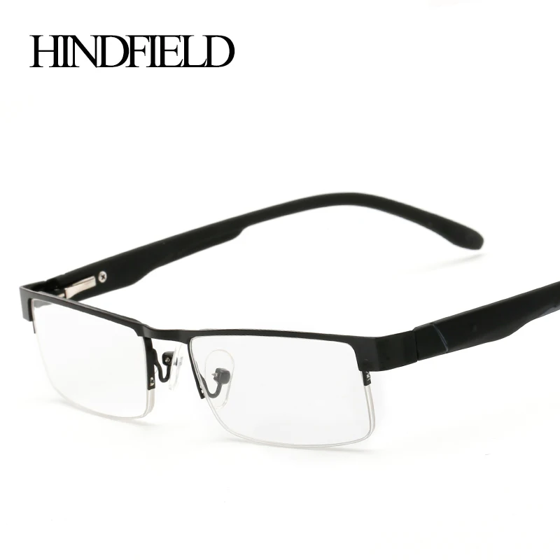 HINDFIELD 2016 Alloy Half Reading Glasses Women Men Prescription Lenses +100,+200,+300,+400
