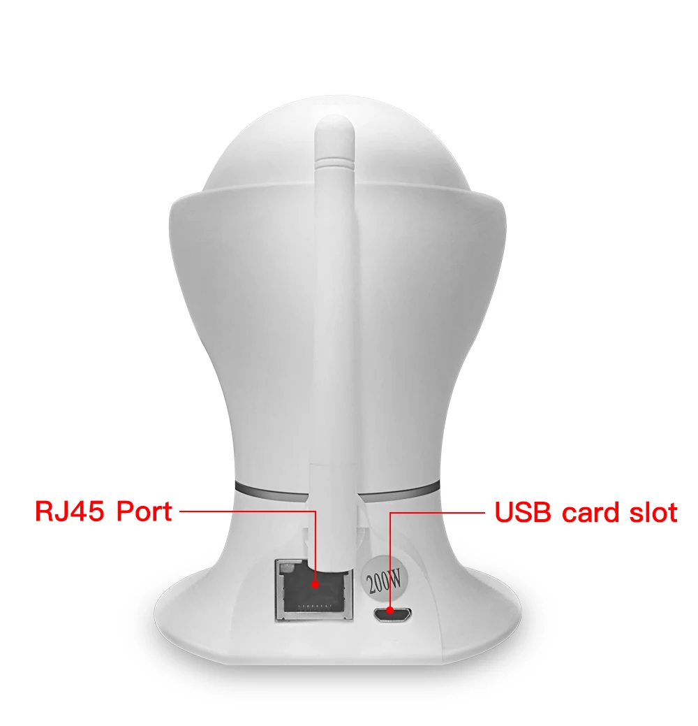 SDETER 1080P 2MP Беспроводная ip-камера Wifi домашняя камера видеонаблюдения видео запись двухстороннее аудио ночное видение Детский Монитор 1080P