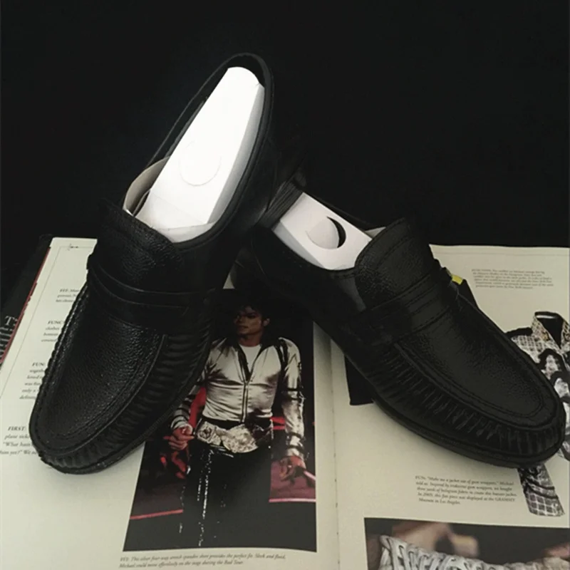 Retro MJ Michael Jackson Classic Collection Easy Moonwalk Dancing Punk Leather shoes Party Hallowmas Gift Footwear 0efc9b27536a032be6a7c9: 37|38|39|40|41|42|43|44