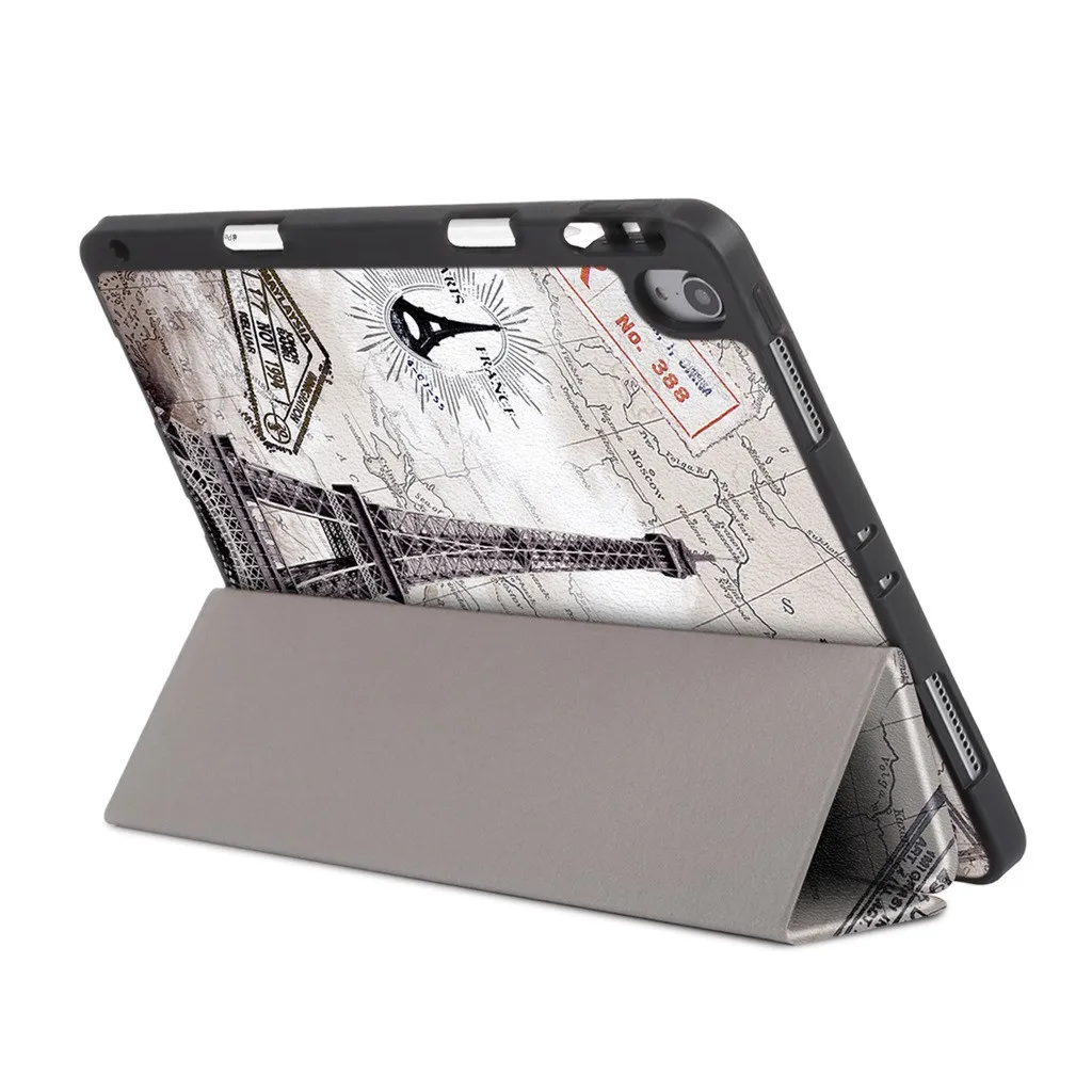 

Smart Wake/Sleep Stand Case Cover with Pencil Holder For iPad Pro 11 inch 2019 Travel portable